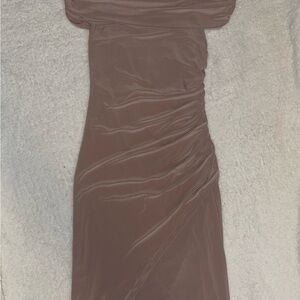 Off the shoulder dress